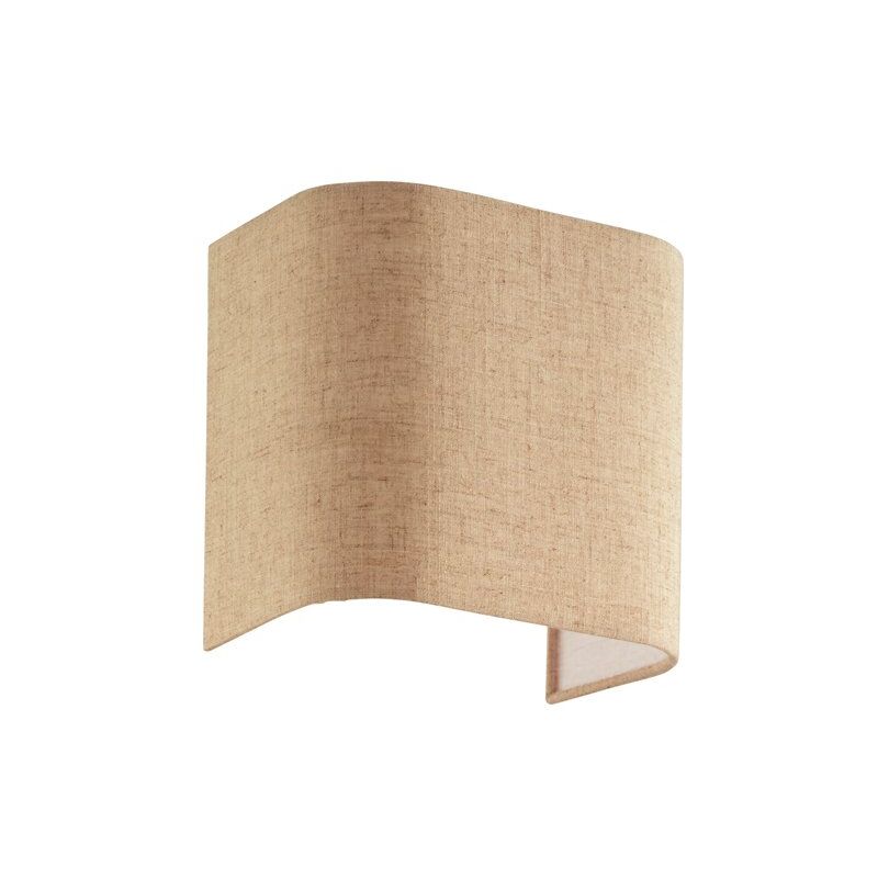 Paralume In Pvc Moderno Gea Tessuto Canvas Beige