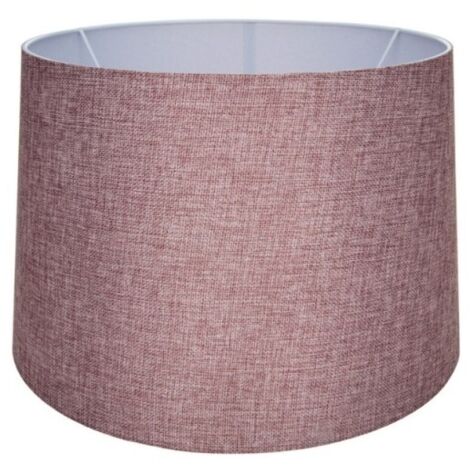 Paralume in tessuto colore rosa - Deco MDL3012