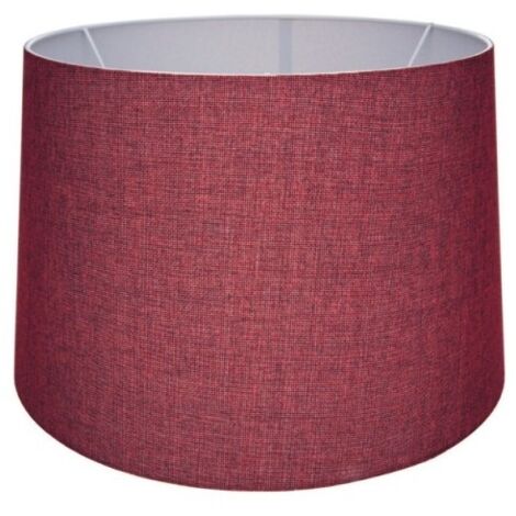Paralume in tessuto colore rosso - Deco MDL3011