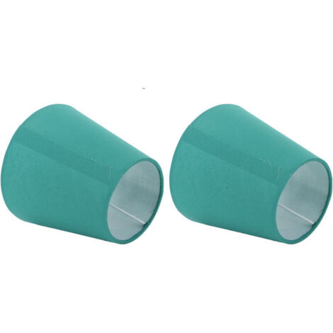 Paralume innovativo in tessuto a 3 pezzi Eosnow E14 Tipo di intervento: paralume moderno in tessuto, coprilampada per camera da letto, comodino, verde scuro