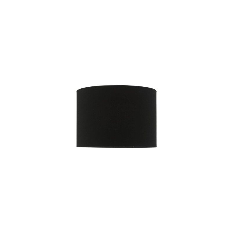 Paralume Max in cotone nero misura 24 cm