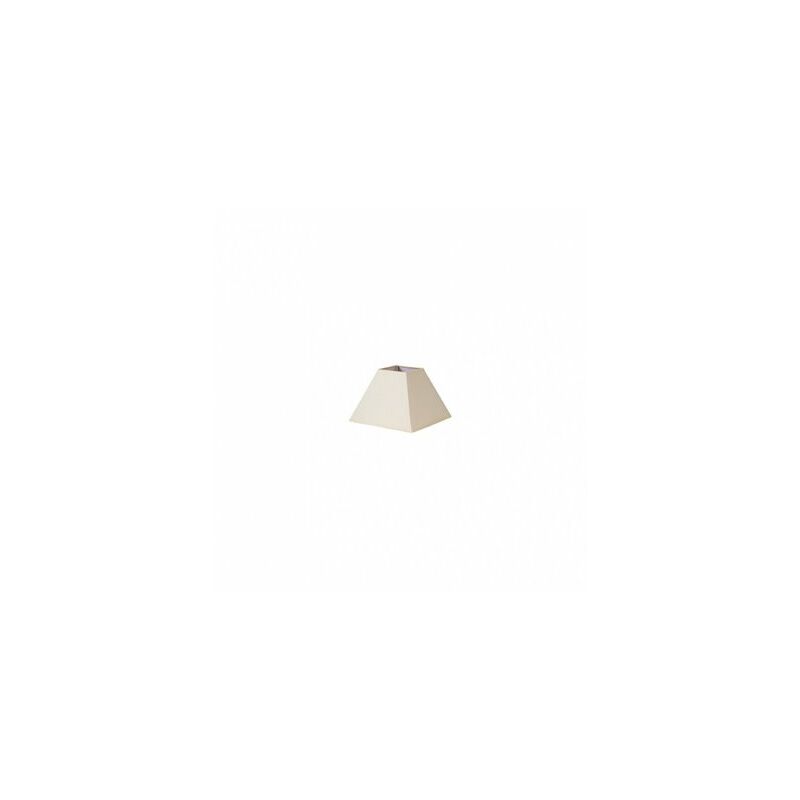 Image of Fabrilamp - Paralume Piramide Mezzo E27 beige 15dx8dx11h Tessuto Popelin