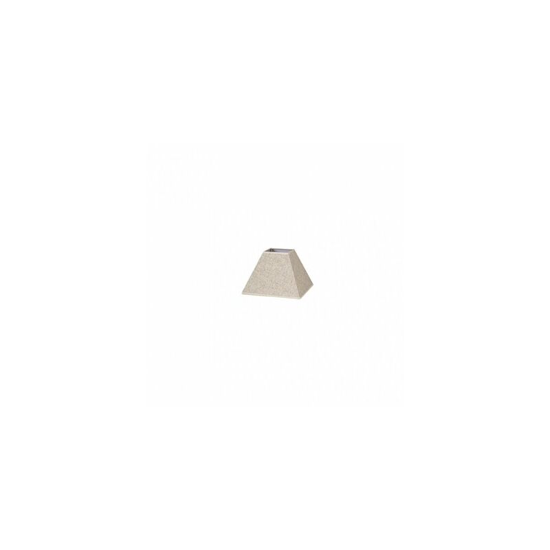 Image of Paralume Piramide Tenorio E27 Lino beige 15dx8dx11h