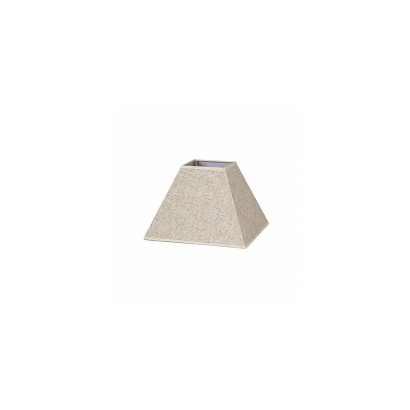 Image of Paralume Piramide Tenorio E27 Lino beige 35dx15dx25h