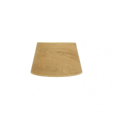 Paralume salma e27 legno chiaro 25dx20dx15h conica