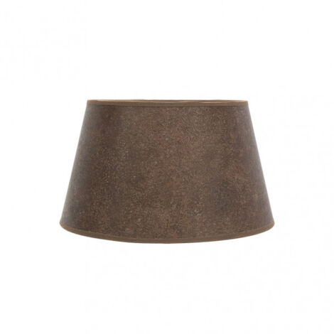 Paralume salma e27 rust 35dx25dx20h conico   aperto