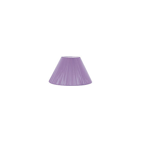"Paralume SINFONIA viola in tessuto lampadine E27"