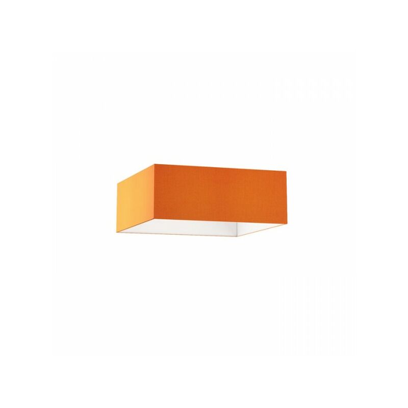 Image of Rendl Light - Paralume tempo 50/19 paralume Chintz arancione/PVC bianco max. 23W