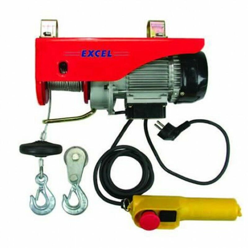 Excel - paranco elettrico KG.125-250 500W cavo