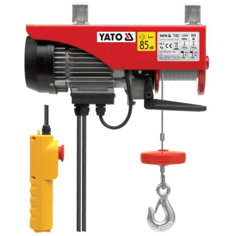 Paranco elettrico 900W 250/500kg