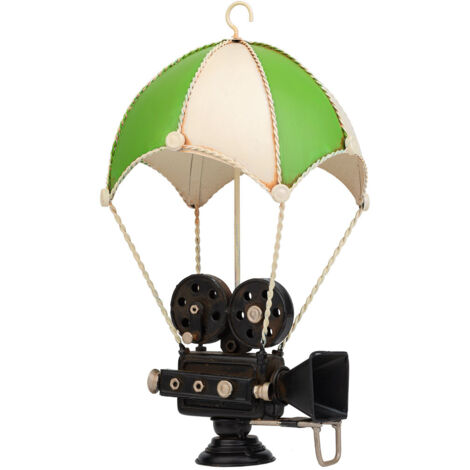 Parapente de metal verde 18x17x30