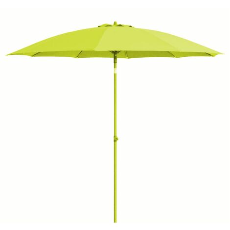 Parasol rond inclinable aluminium 2,70m - Lemon