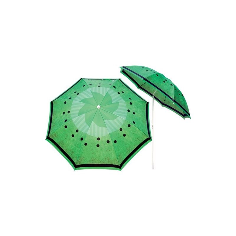 Salone Srl - parasol de plage imprimé kiwi 180CM avec étui