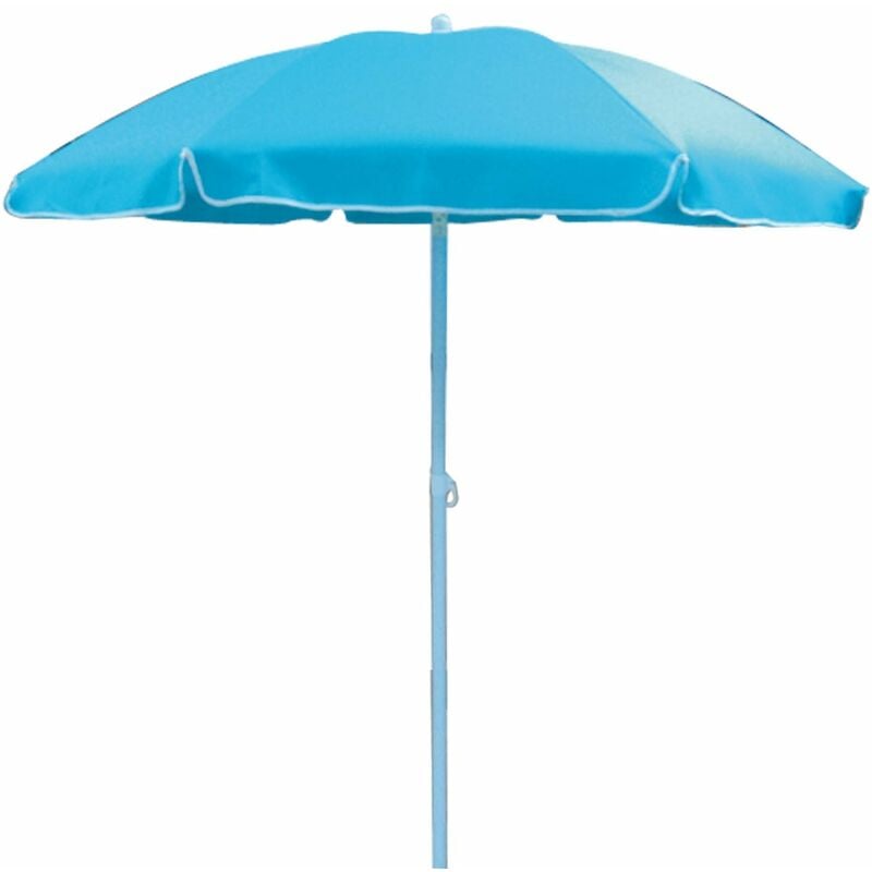 Garden Deluxe Collection - Parapluie de plage inclinable avec boîtier d'épaule - Solero Celeste