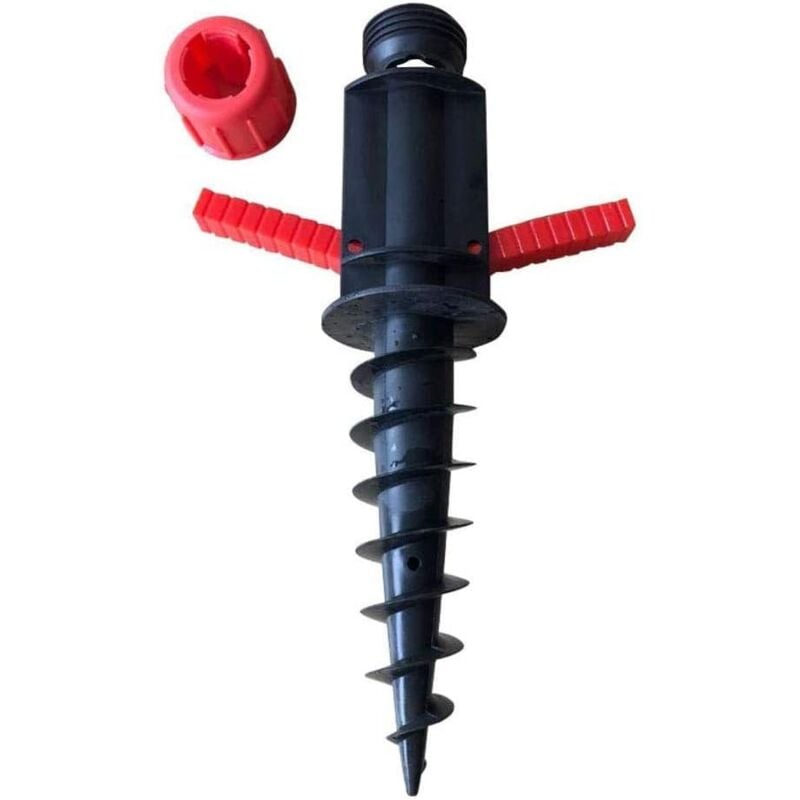 Parapluie De Plage Sable Ancre, Terre Pieds de Parasols, Base Ancrage Support de Parasol Plastique, pour Le Patio De Pelouse De Sable Fei Yu