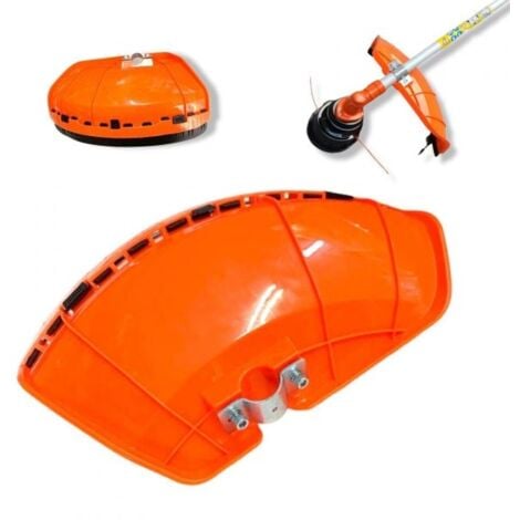 Parasassi Decespugliatore Plastica 38cm Scudo Universale Protezione Tagliaerba