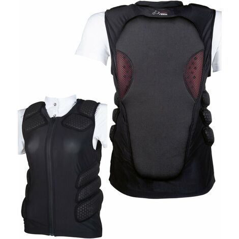 Paraschiena per bambini e adulti modello Shelte livello 1: S=140-155cm altezza, 9100 nero
