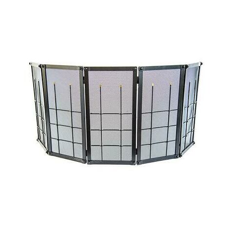 75X50 PARASCINTILLE A 3 ARCHI IN FERRO BATTUTO CM