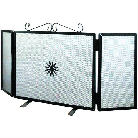PARASCINTILLE PER CAMINETTI 3 ANTE cm. 87x47 h