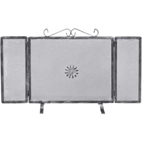 PARASCINTILLE PER CAMINETTI 3 ANTE cm. 97x58 h
