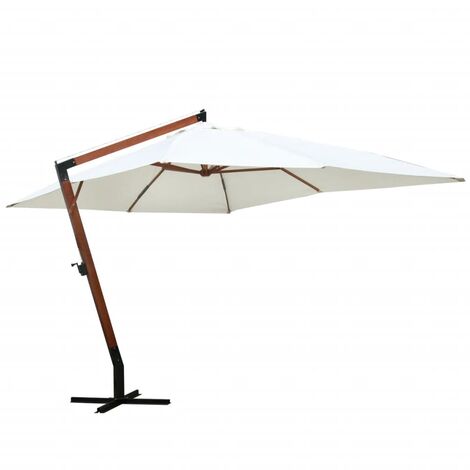Parasol 300 x 400 cm Blanc