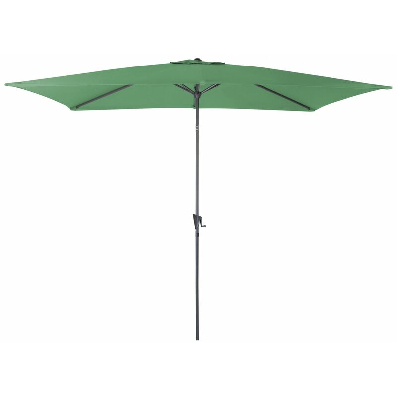 Parapluie rectangulaire 3X2 vert