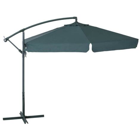 Parasol à bras latéral diamètre 300 cm Vert