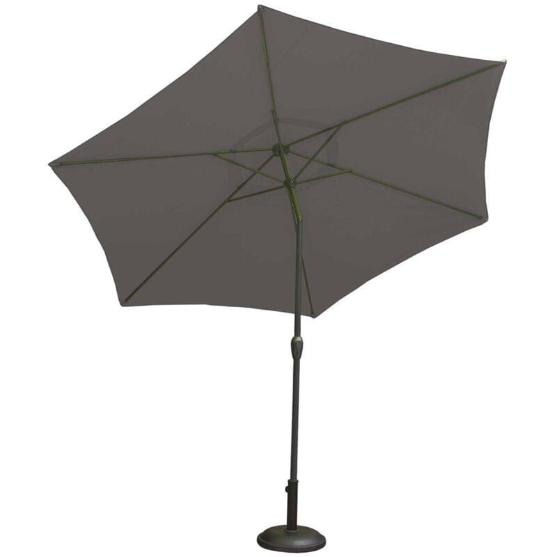 Parasol Gris Anthracite Diam 300 Imagin
