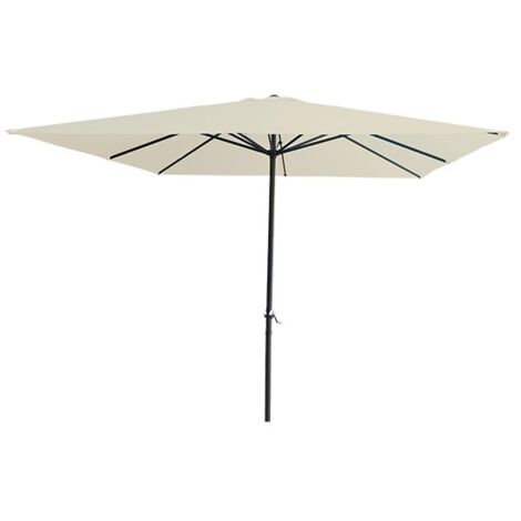 PARASOL ALUMINIO CUADR BEIGE - 3X3