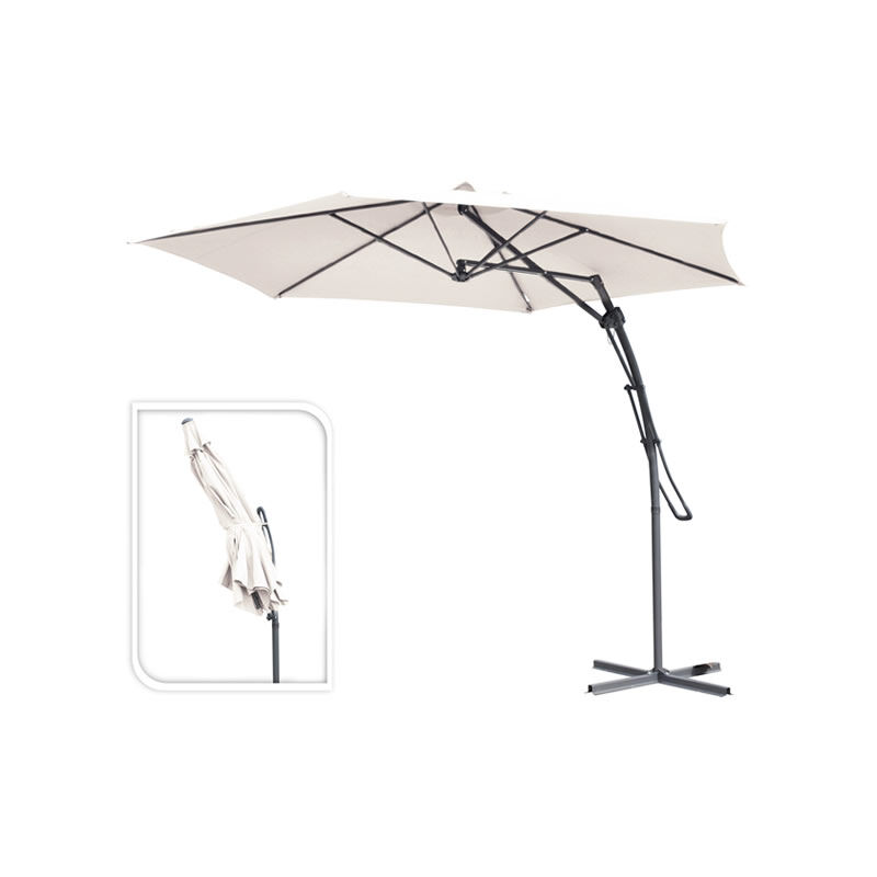 

Ambiance - PARASOL BANANA 380CM AUTOMATICO BEIGE