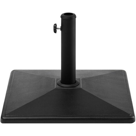 Parasol Base CERVO Black Square 25 kg