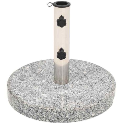 Parasol Base Granite Round 20 kg vidaXL
