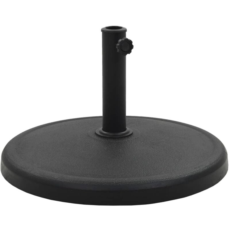 Vidaxl - Parasol Base Round Polyresin 19 kg Black