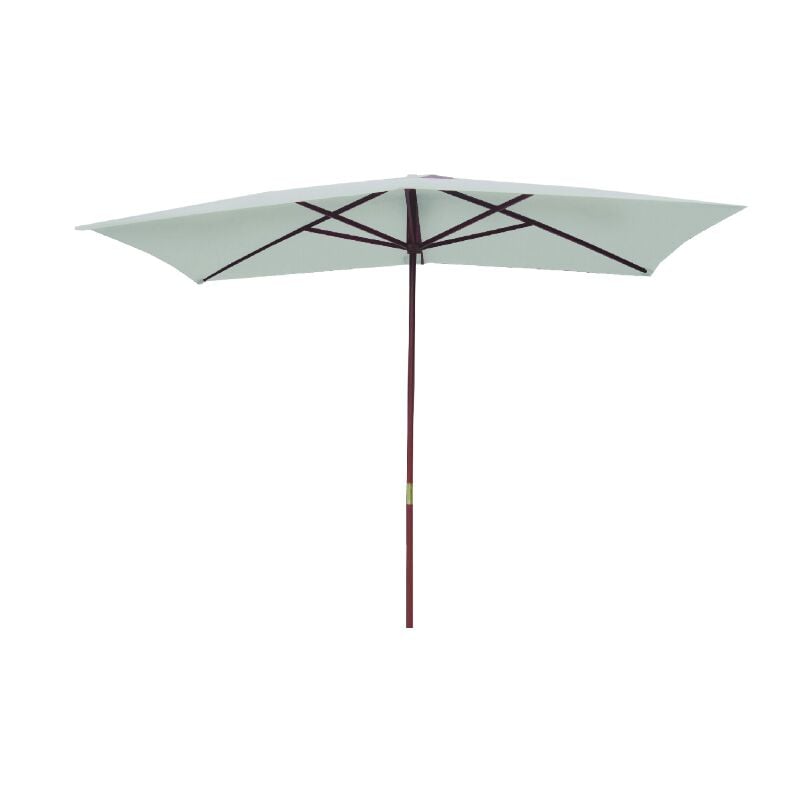 Chalet&jardin - Parasol rectangulaire oleron - Gris