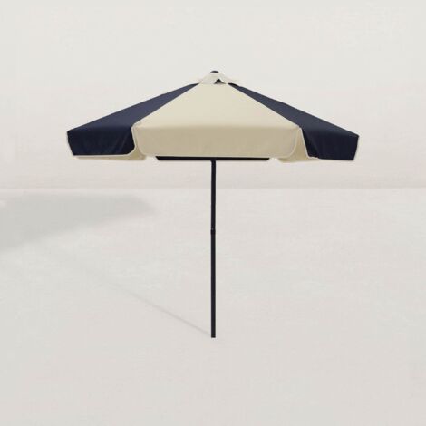 Parasol bicolore push-up Ø250m