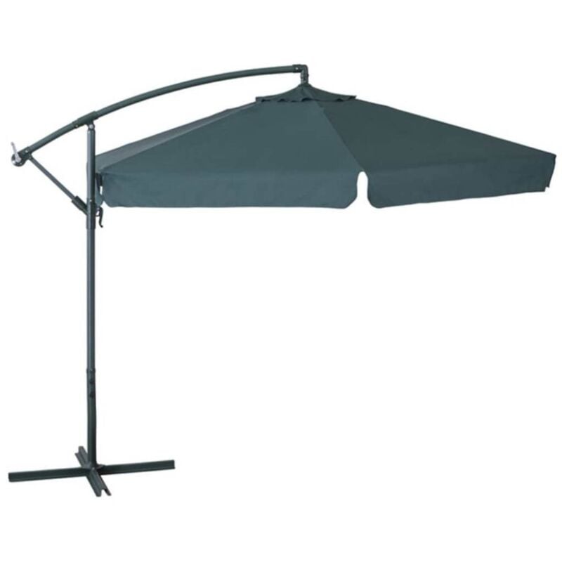 Parasol à bras latéral diamètre 300 cm Vert