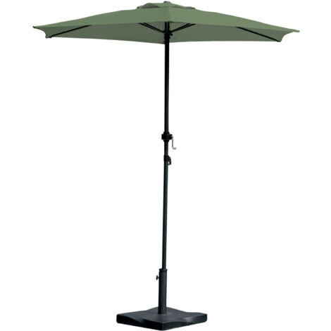 Parasol Centré Vert 2 m