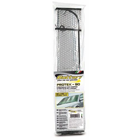 PARASOL COCHE DOBLE CARA ALUM - 90X150 CM