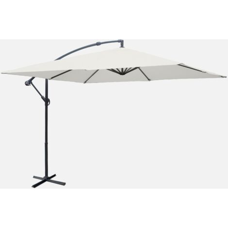 Parasol cuadrado excéntrico, 3x3m