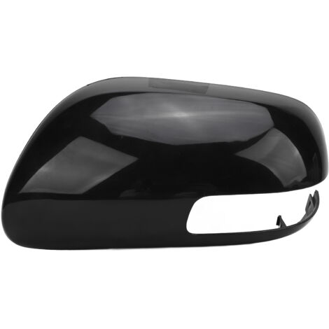 Parasol de espejo retrovisor de ABS de alta calidad para Toyota tC 2011-2016 - Negro brillante