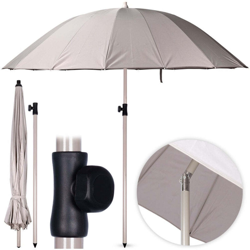 Parasol de jardin, ø 220 cm