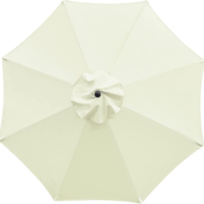 Rapanda - Parasol De Jardin 3.0m Dessus De Parapluie De Remplacement pour 8Bras, Toile De Rechange Housse De Parapluie,pour