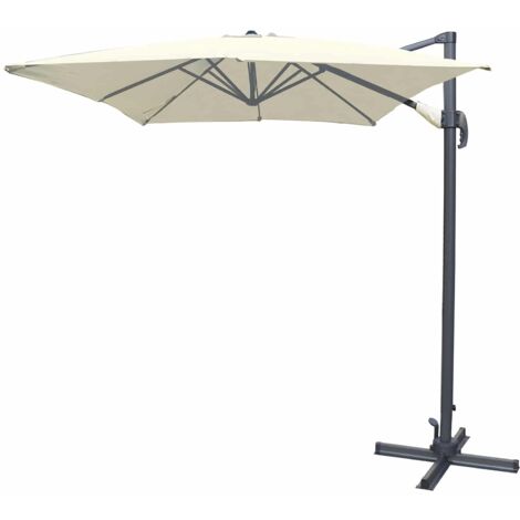 Parasol de Jardín Chillvert Roma Mini Alumnio 300x200x260 cm