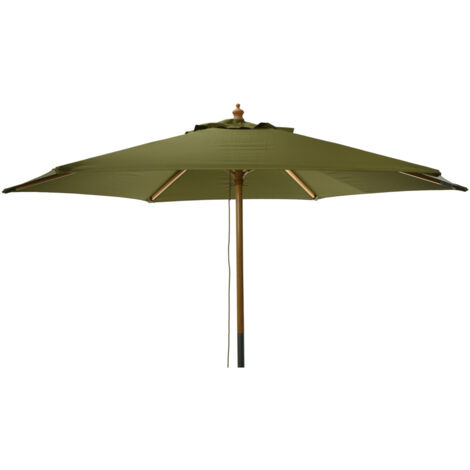 Parasol de jardin en bois, Ø 250 cm