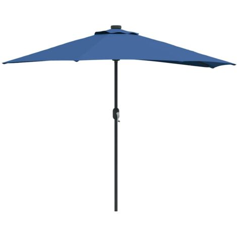 Parasol de jardin，Parasol d'extérieur Azur 294 x 150 x 224 cm tissu CFW61726