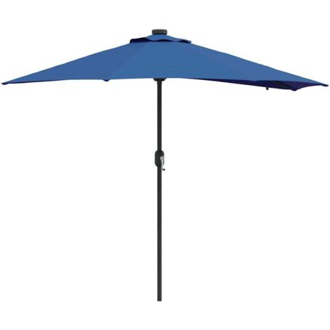 Parasol de jardin，Parasol d'extérieur Bleu 294 x 150 x 223 cm tissu CFW70310