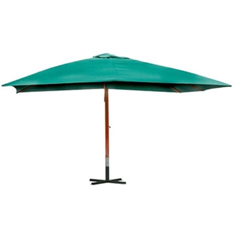 Parasol de jardin,Parasol flottant Melia 300 x 400 cm Vert CFW11141