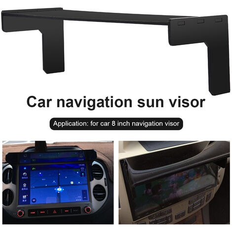 Parasol de navegación GPS para coche, pantalla de 8 pulgadas, marco de parasol para salpicadero Central de coche, Visor de pantalla, accesorios GPS,CN