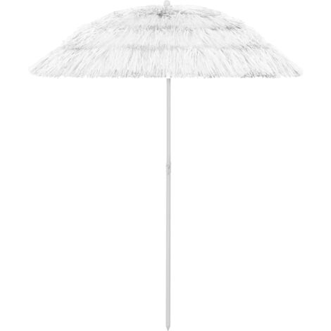 Parasol de plage Blanc 180 cm