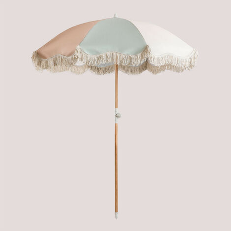 SKLUM Parasol de Plage en Bois de Hêtre (Ø175 cm) Cleita